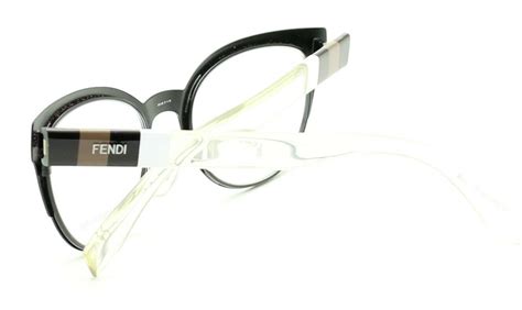 fendi rx eyeglasses frames ff 0081|FENDI FF 0081 E1B Eyewear RX Optical FRAMES NEW .